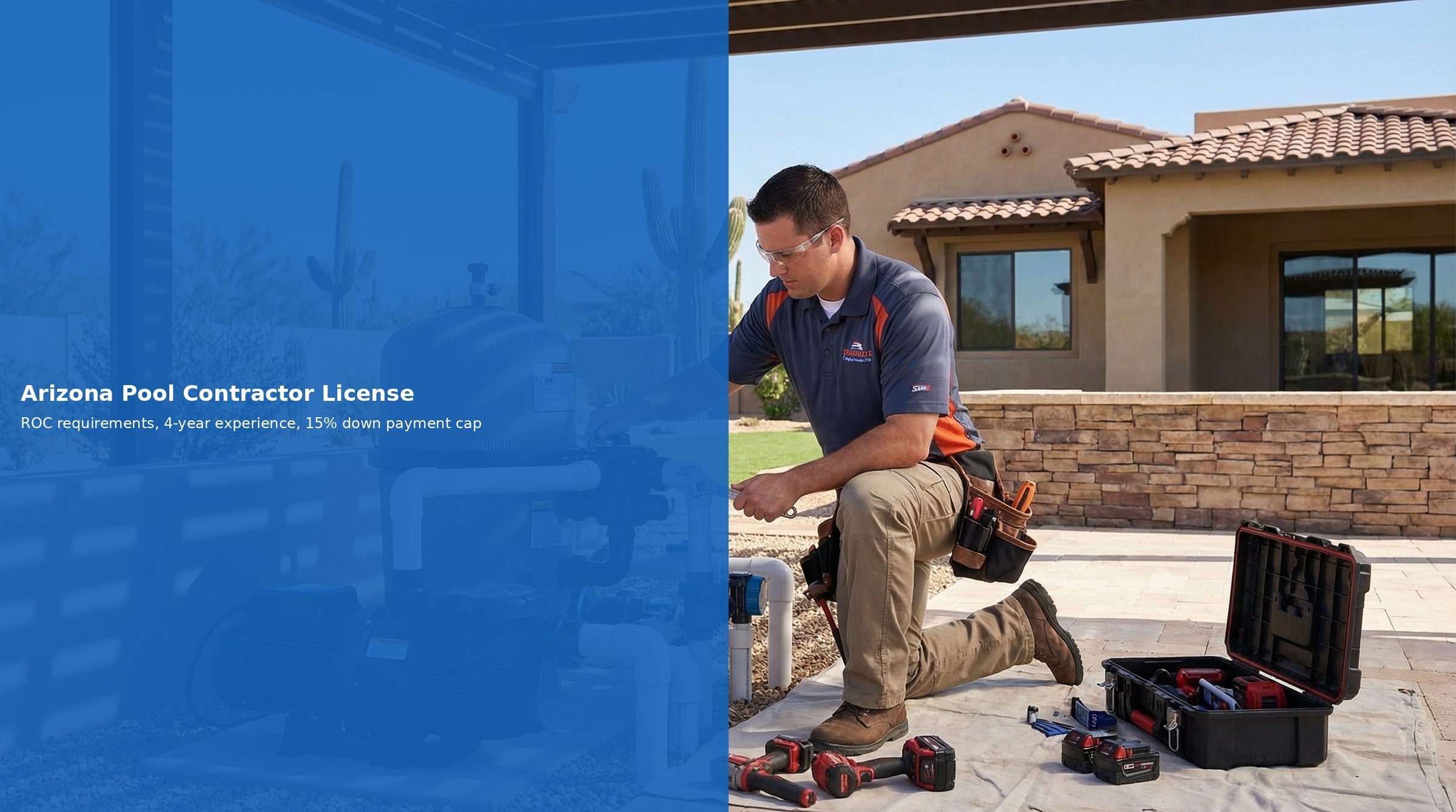 Arizona pool contractor licensing requirements