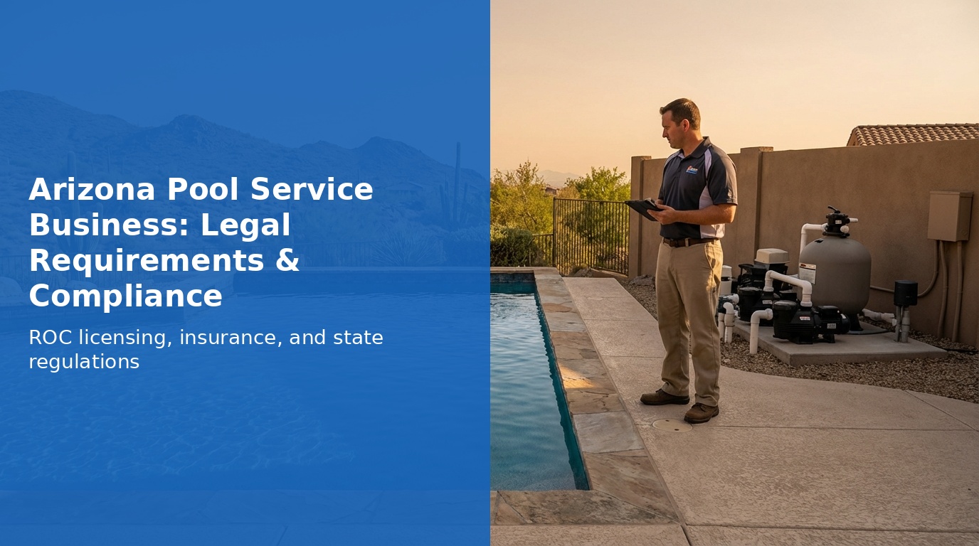 Arizona Pool Service Regulations