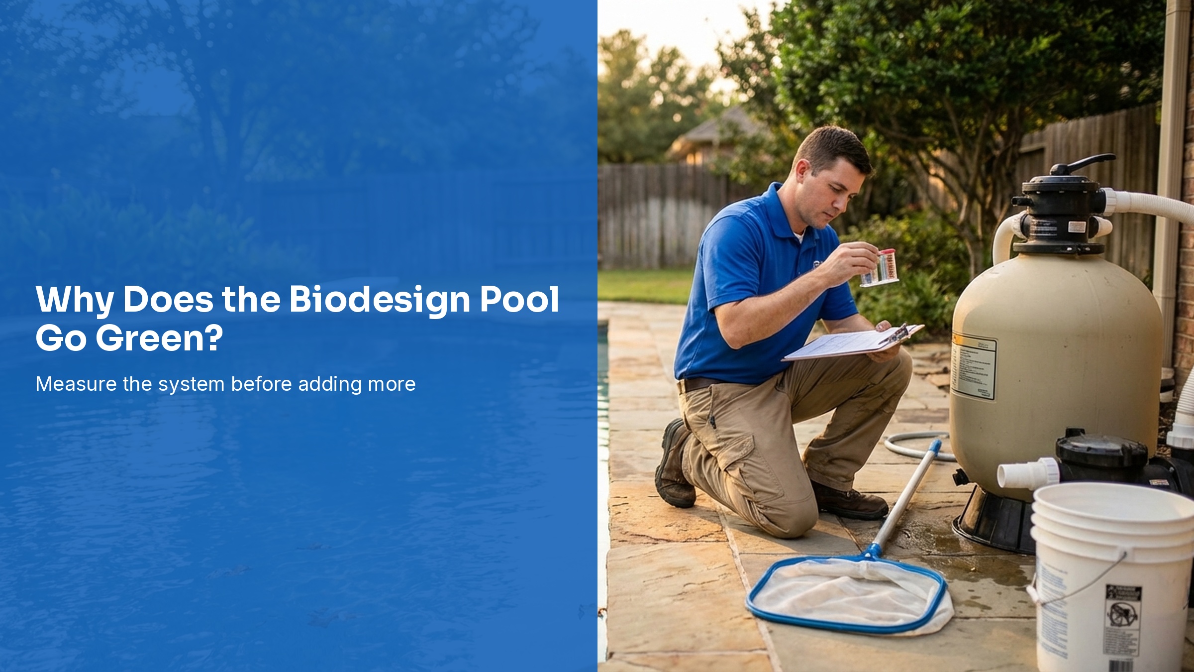 Biodesign Pool Keeps Turning Green: Pro Checklist