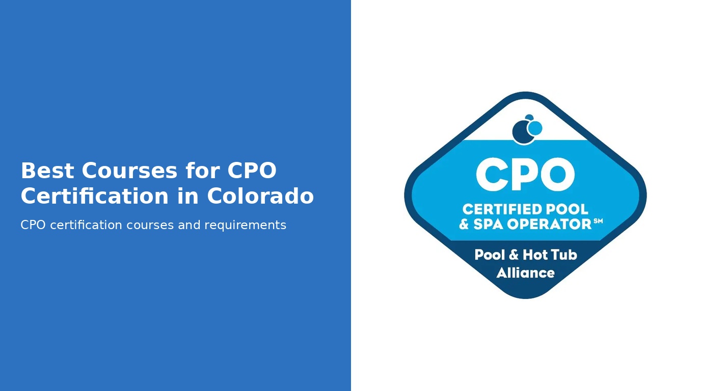 Best Courses for CPO Certification in Colorado