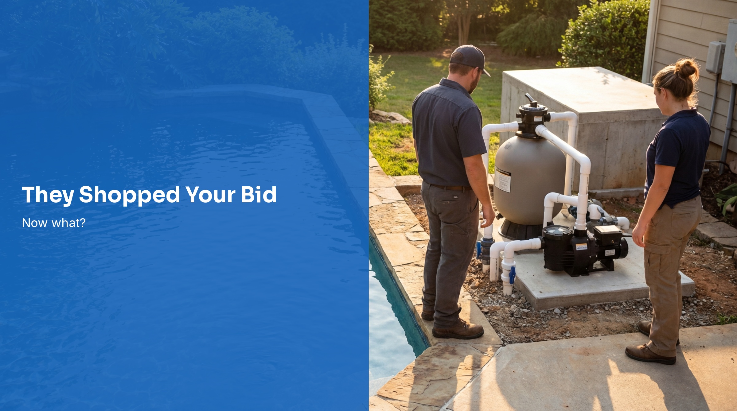 Customer shops repair bid