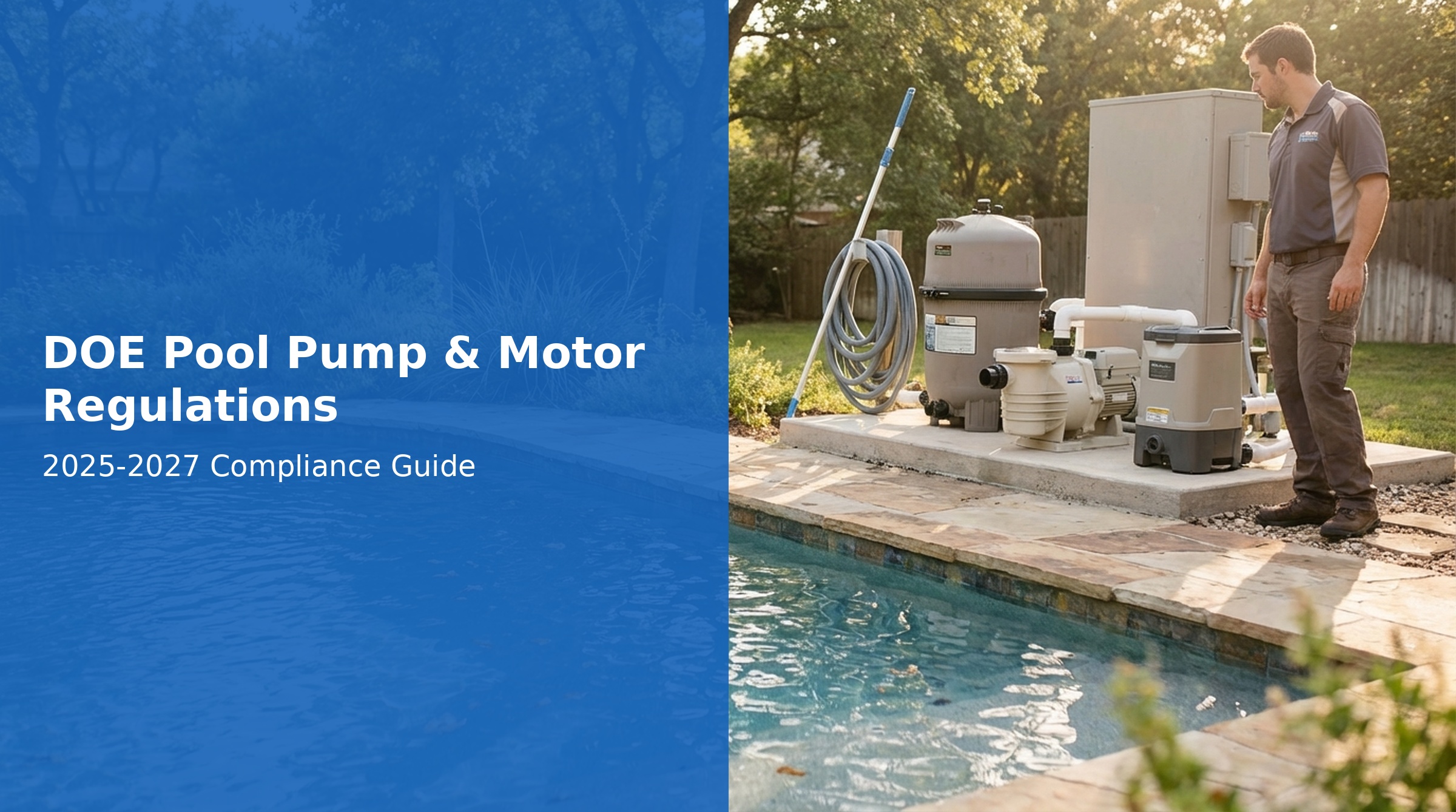 Pool pump motor energy efficiency regulations