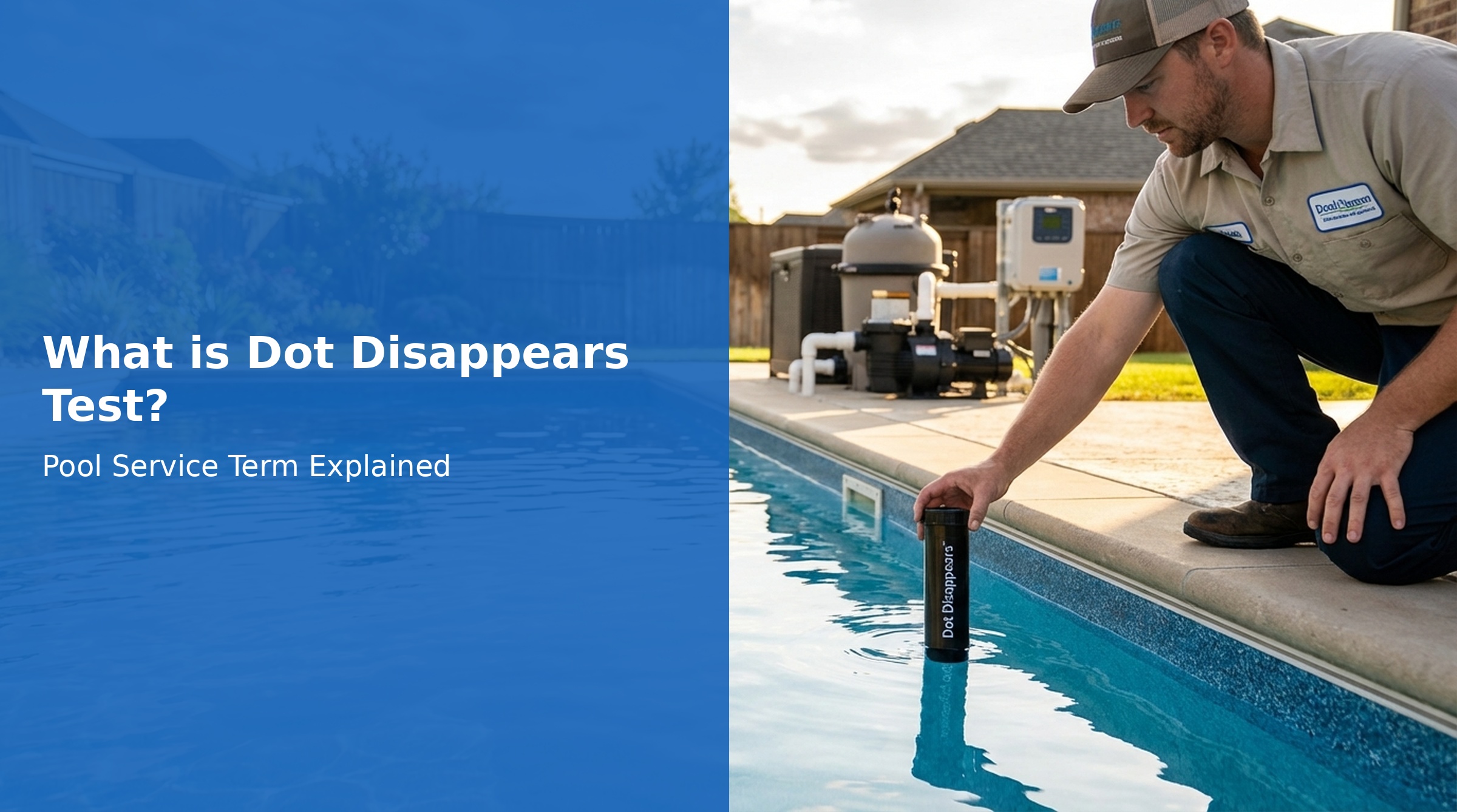 What is Dot Disappears Test?