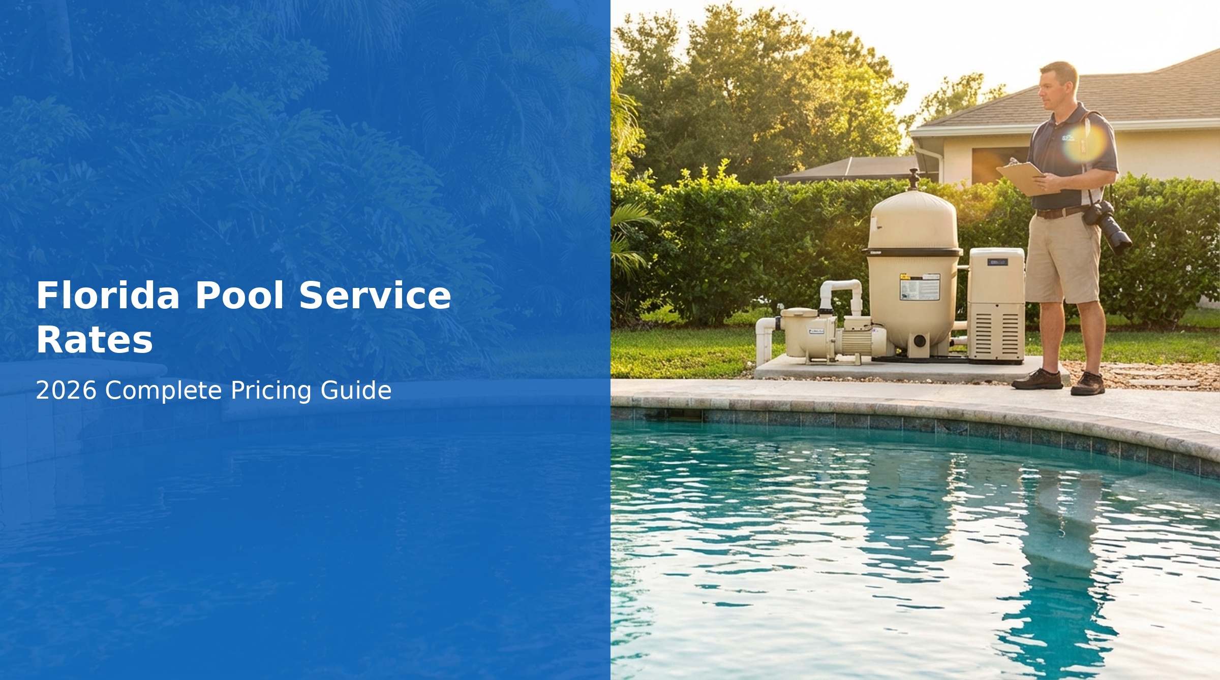 Florida pool service rates 2026
