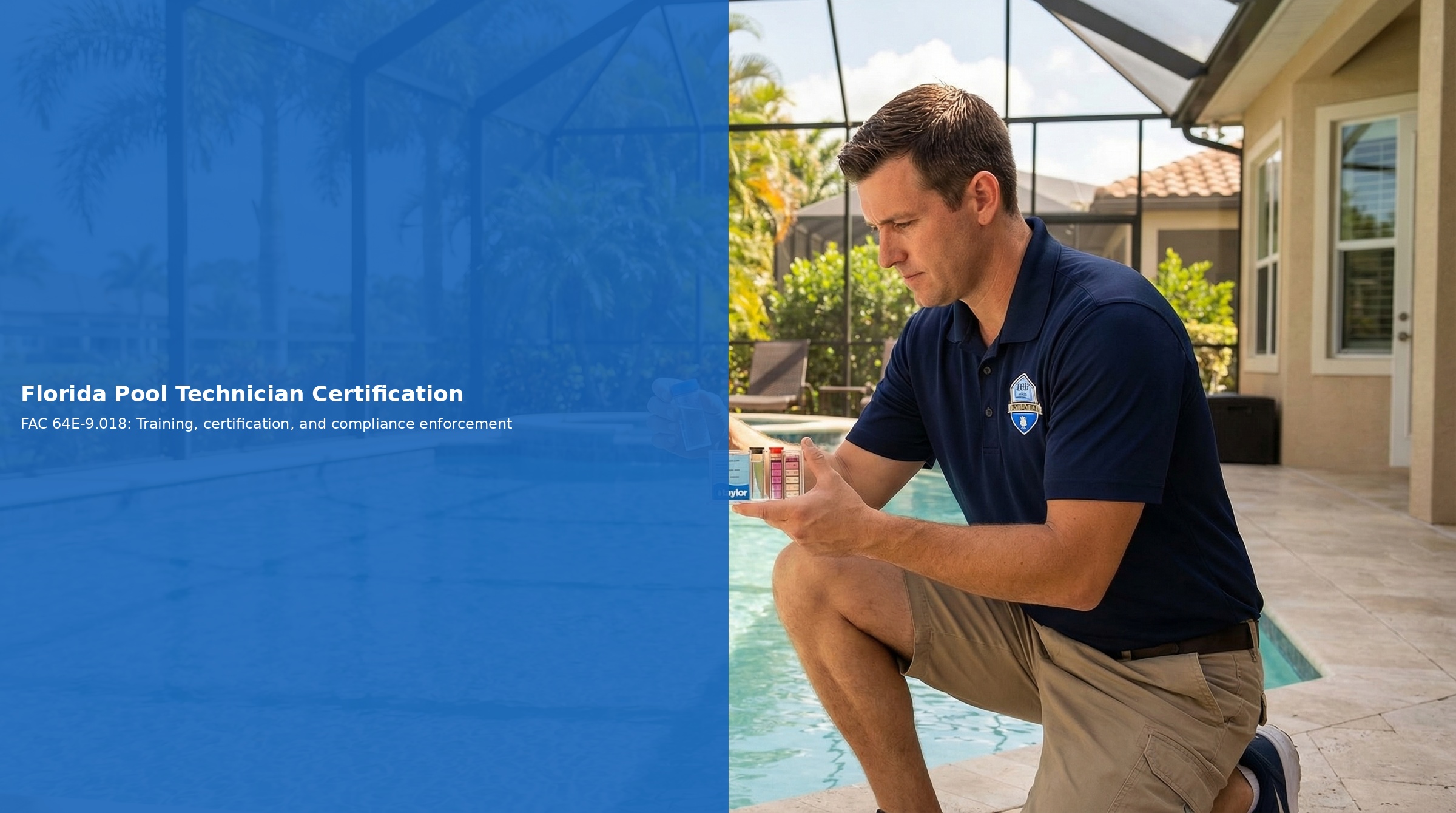Florida pool technician certification