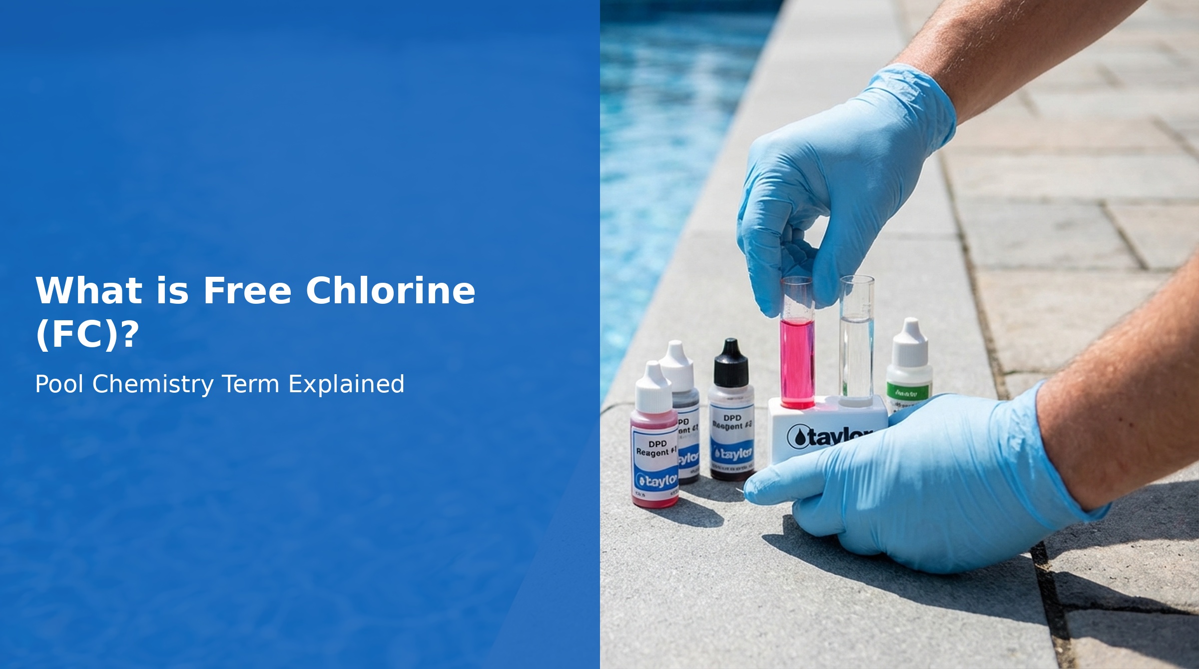 What is Free Chlorine (FC) in Pool Water?