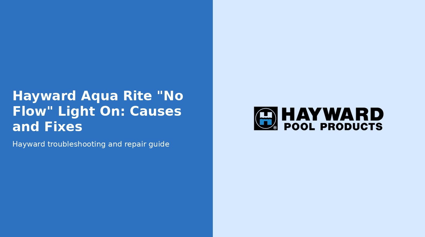 Hayward Aquarite No Flow Light