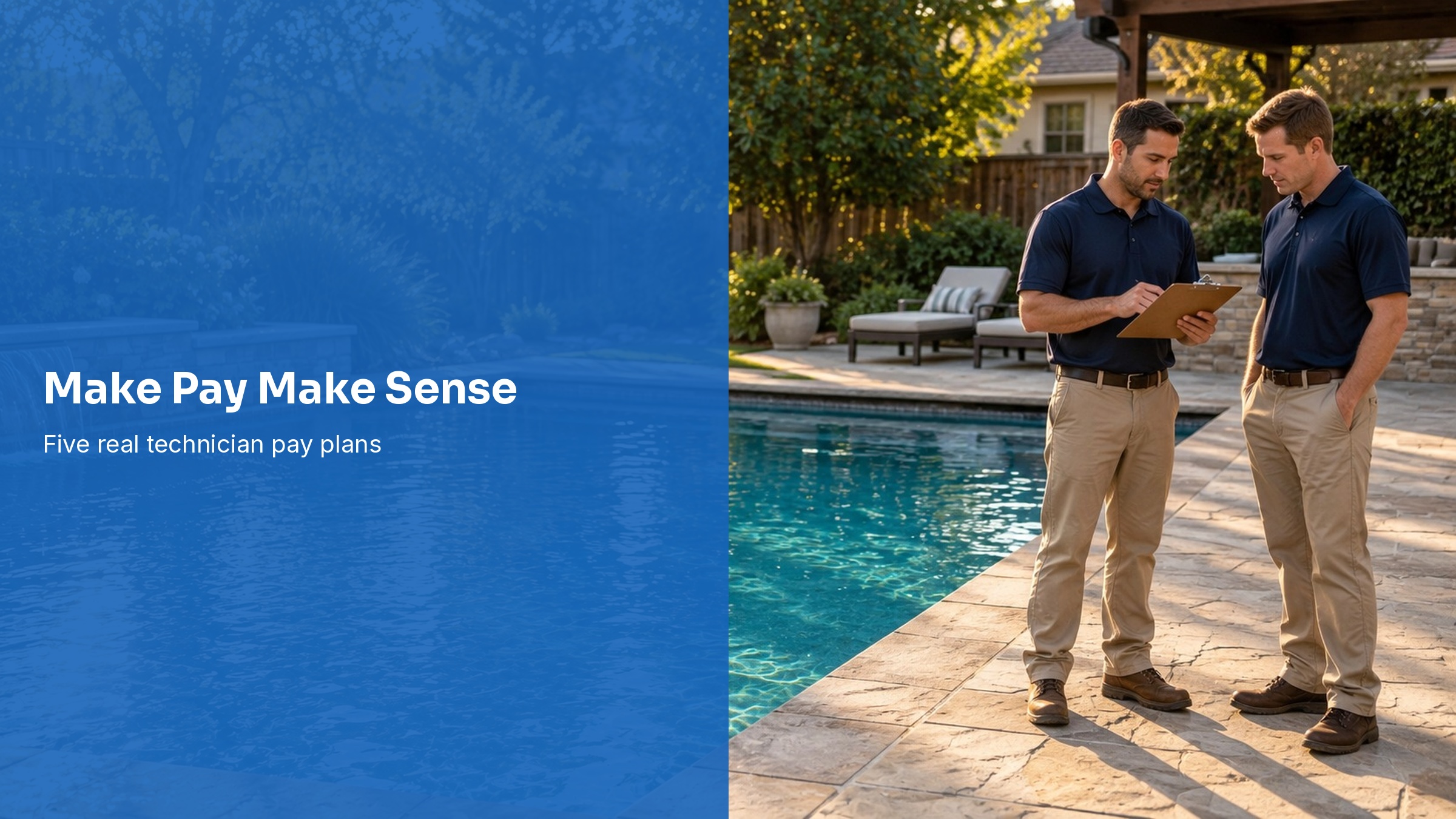 How Pool Companies Pay Technicians: 5 Real Examples