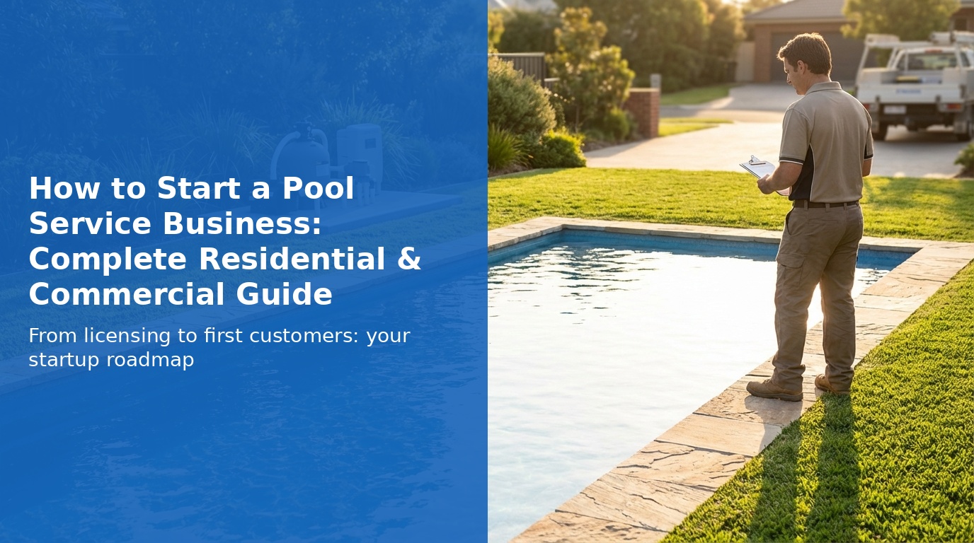 How to start a pool service business - complete guide