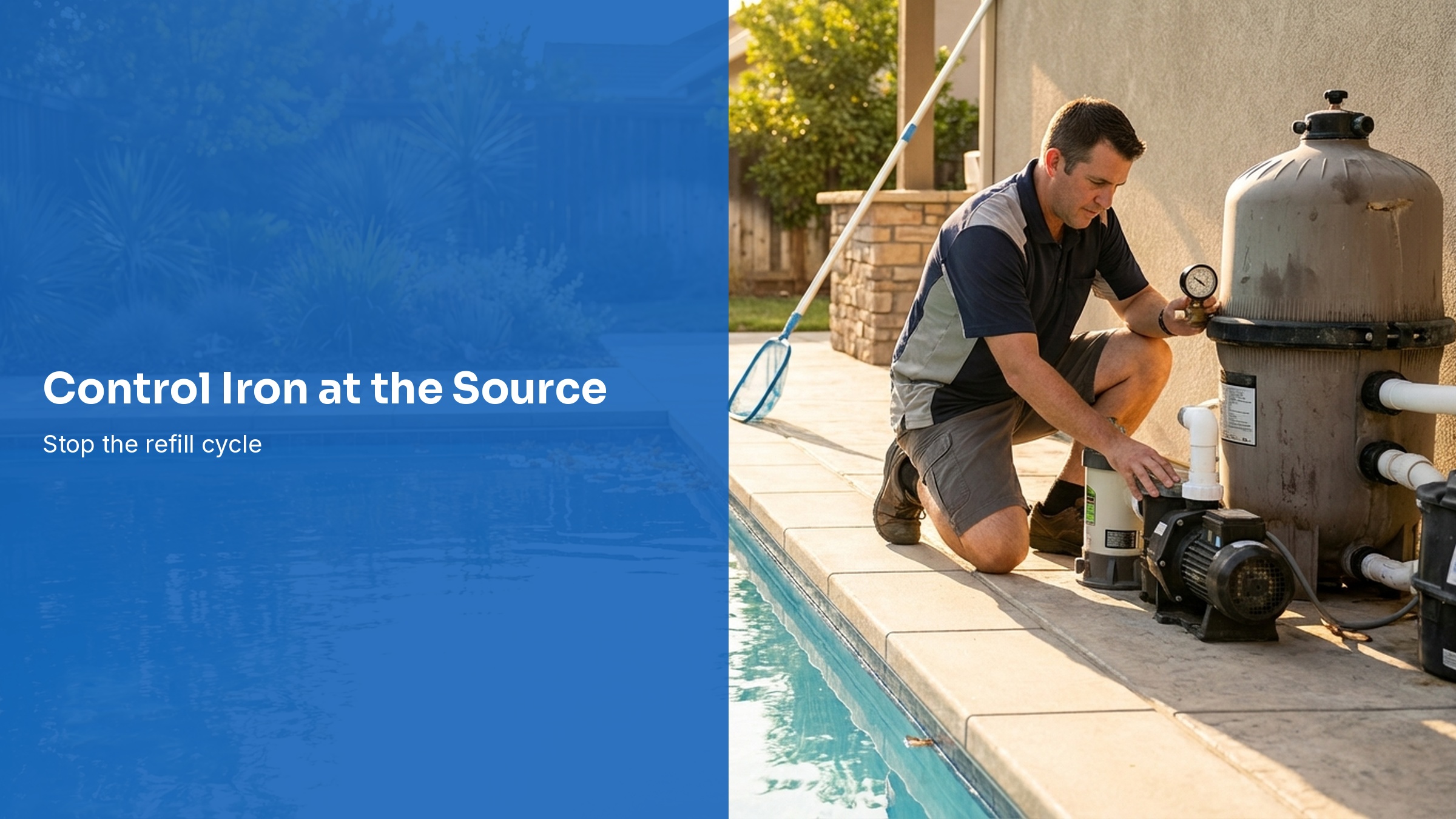 Iron Well Water in Pools: Treatment Guide