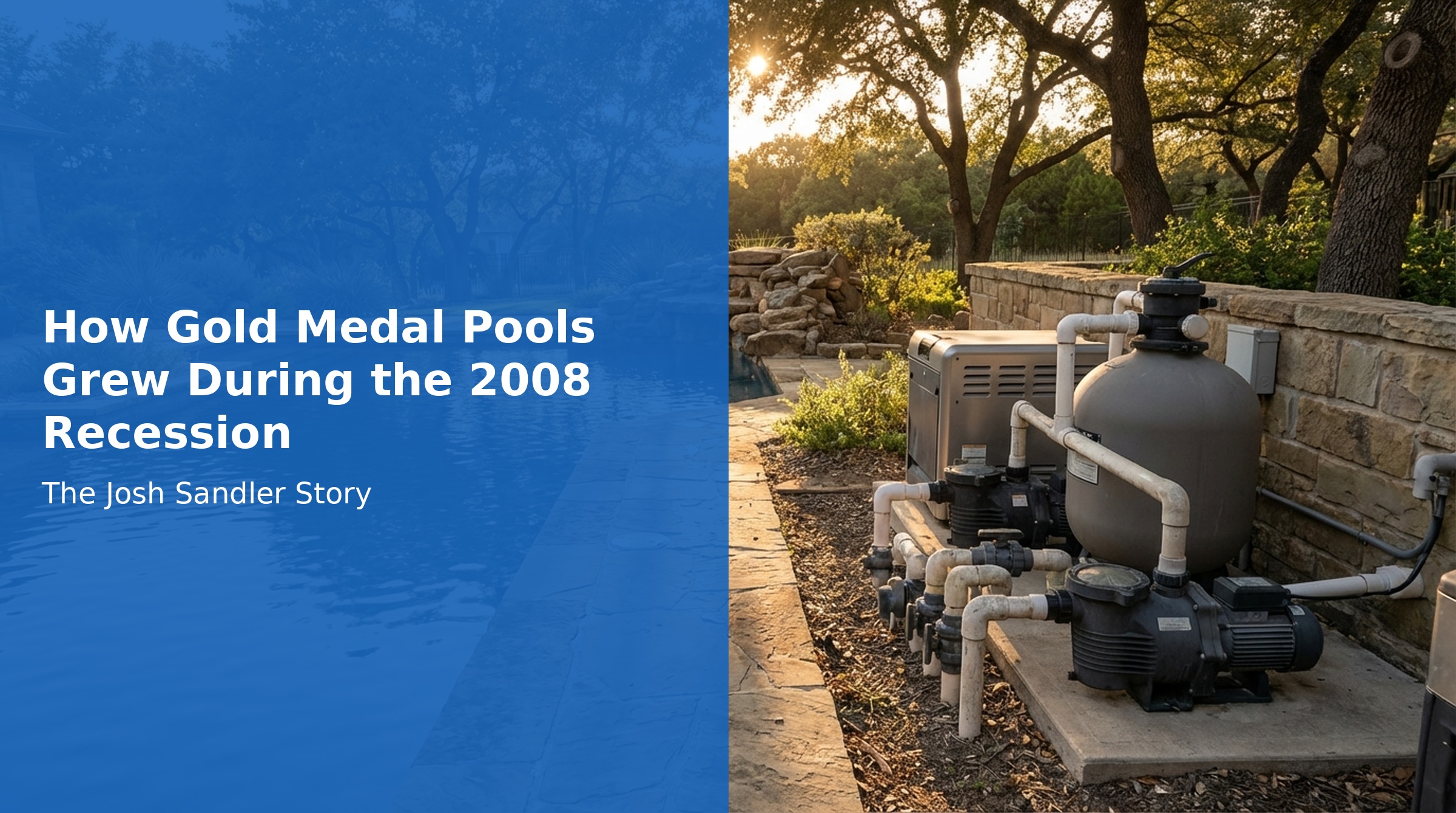 Josh Sandler Gold Medal Pools Case Study