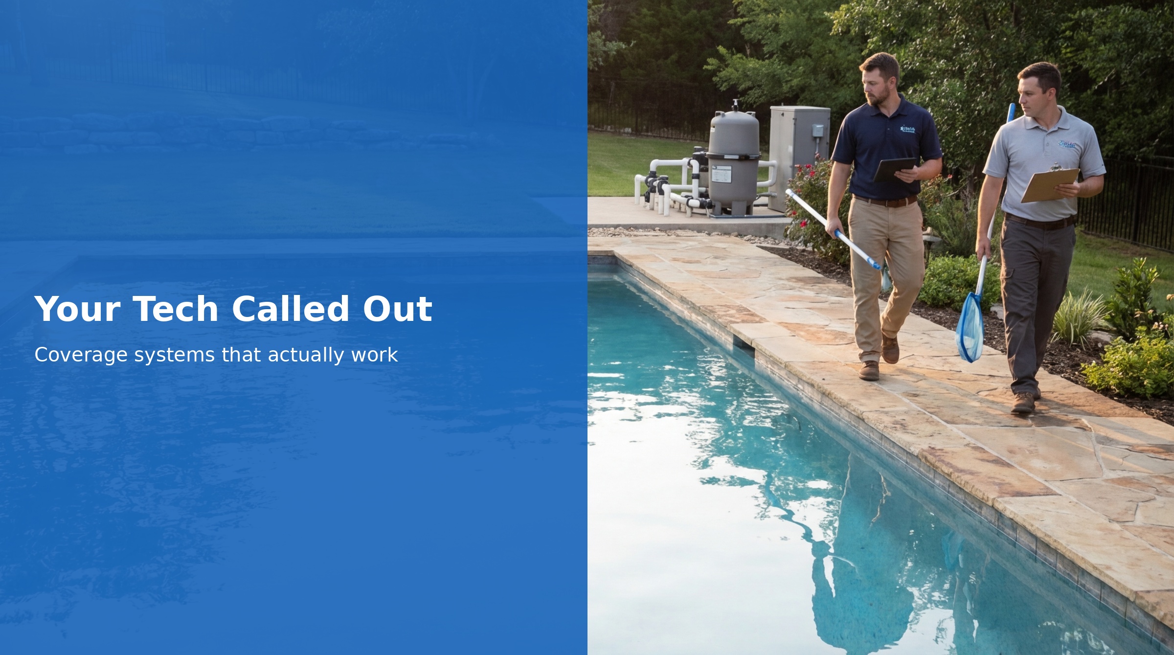 Managing Pool Tech Callouts
