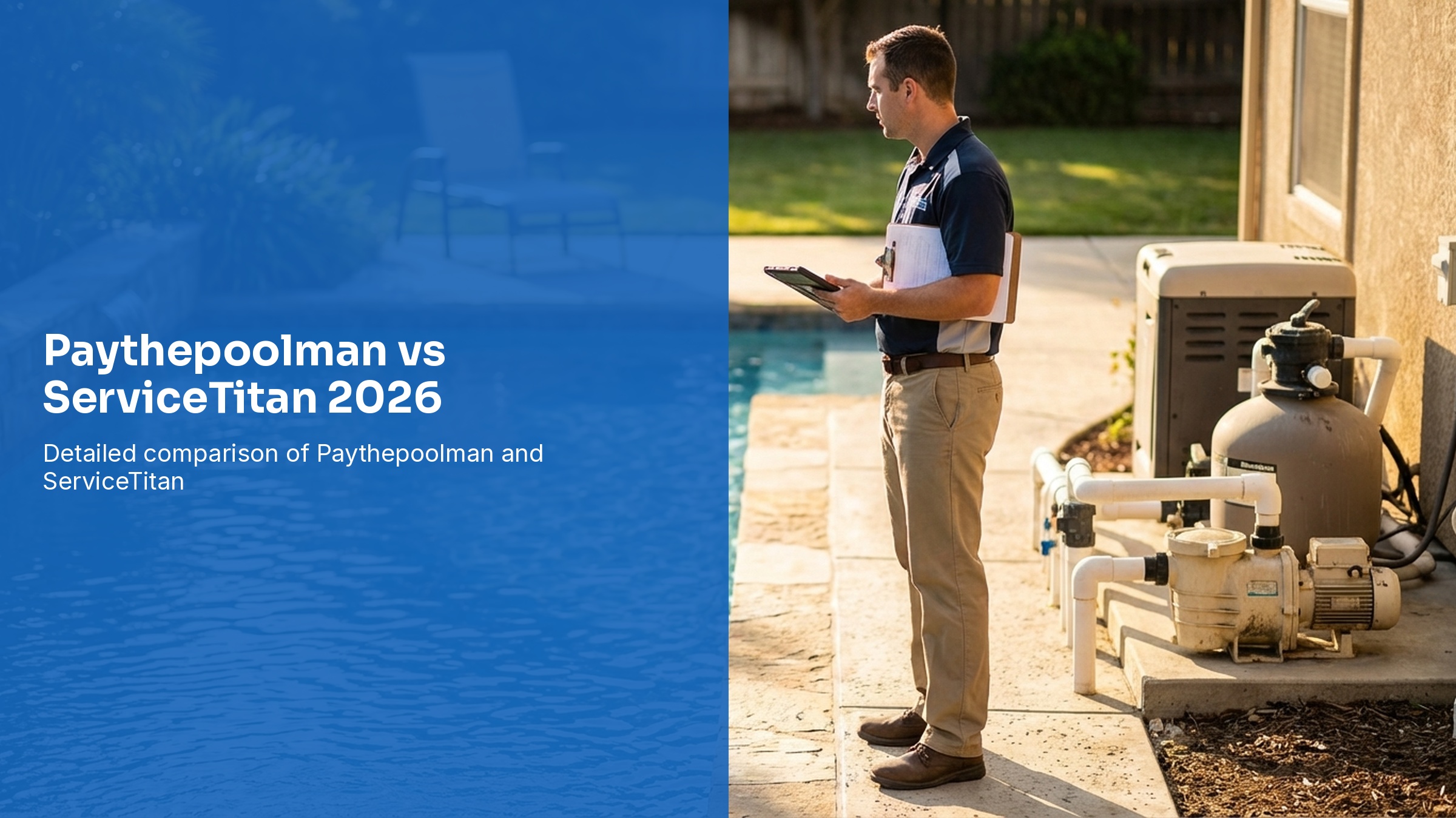 Paythepoolman vs ServiceTitan 2026: Pool Software Comparison