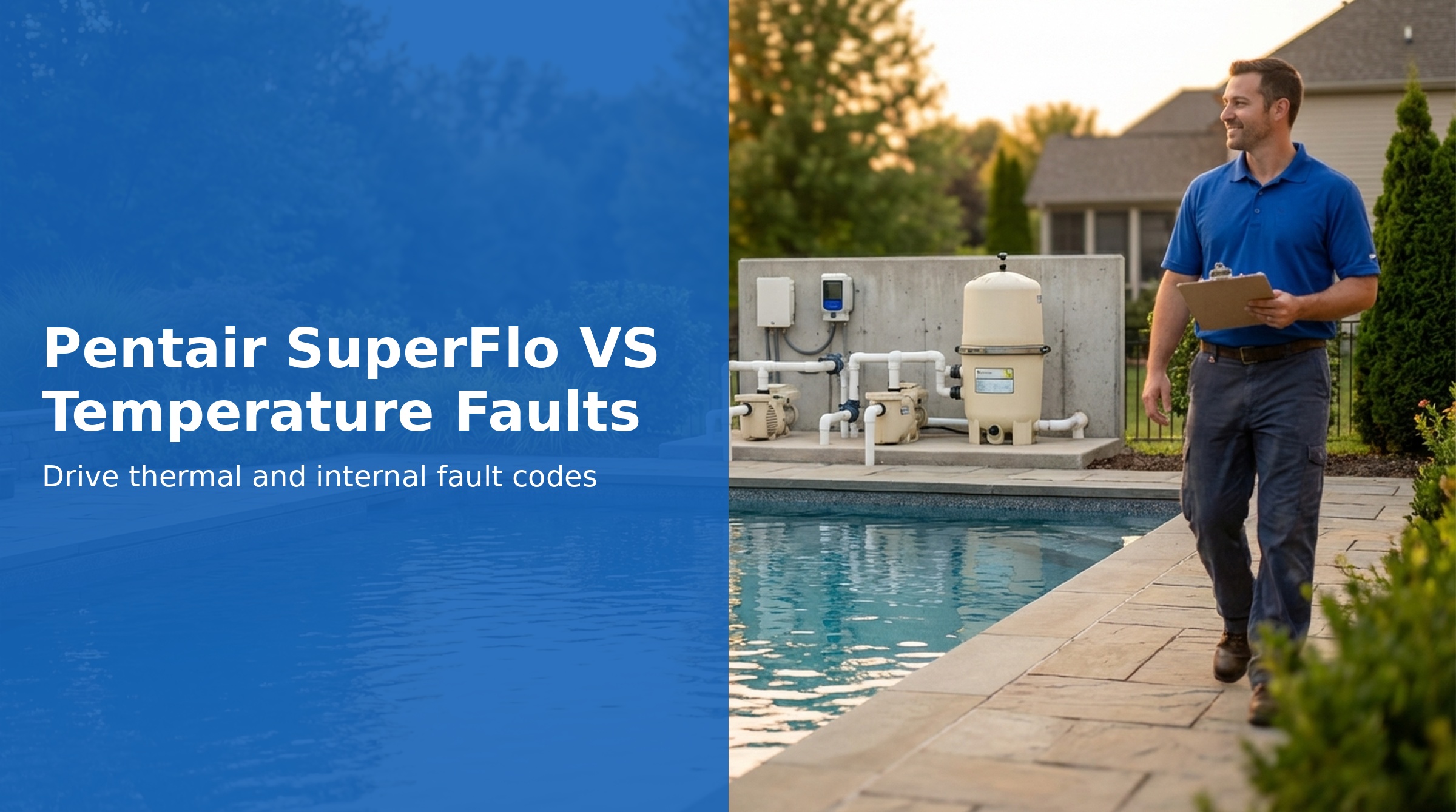 Pentair SuperFlo VS Temperature & Internal Faults