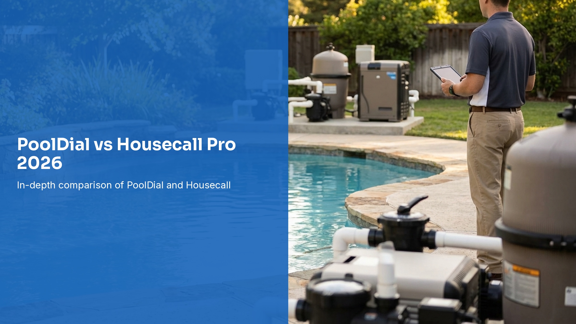 PoolDial vs Housecall Pro 2026: Which Is Better for Pool Service?