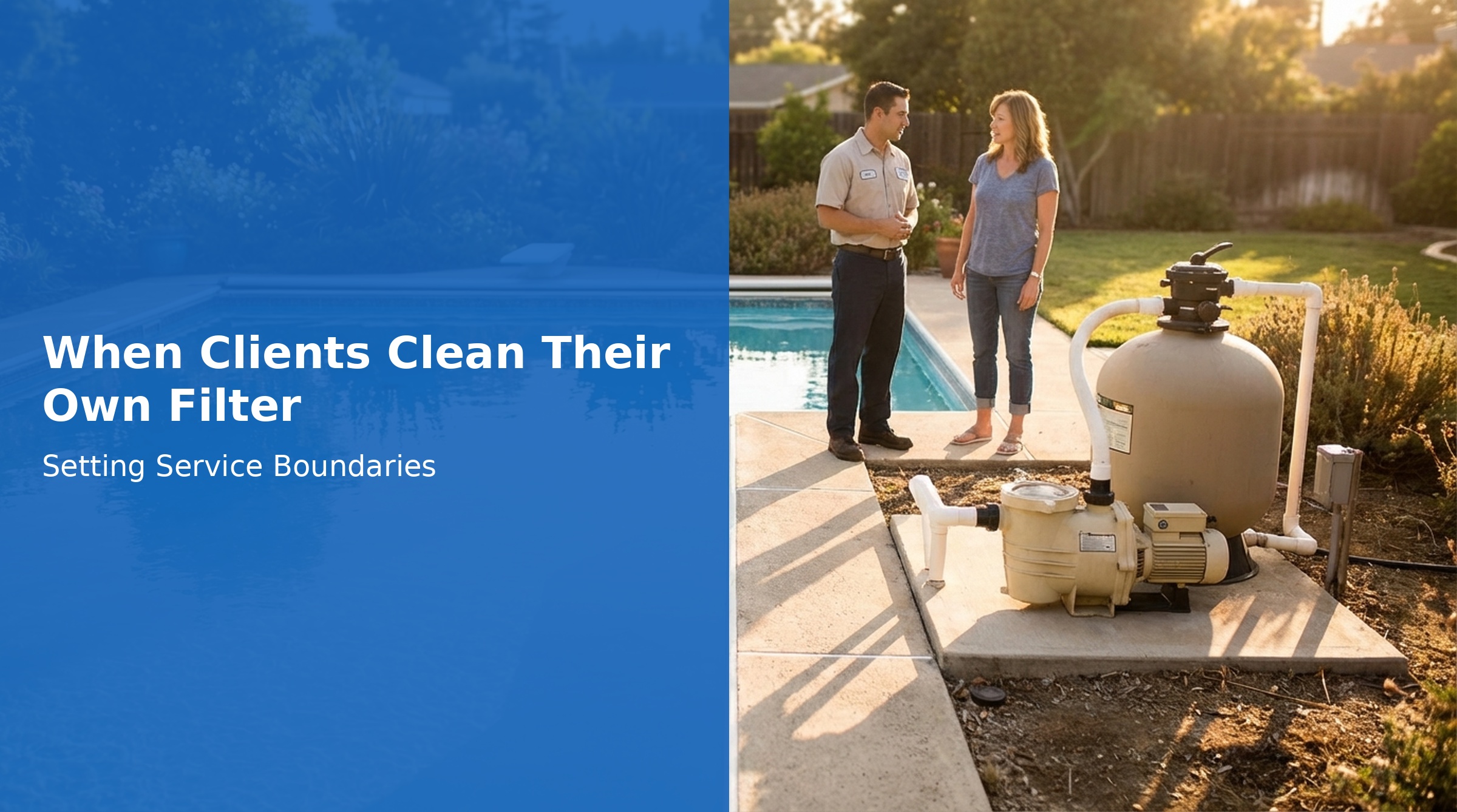 Setting Client Boundaries for Filter Cleaning