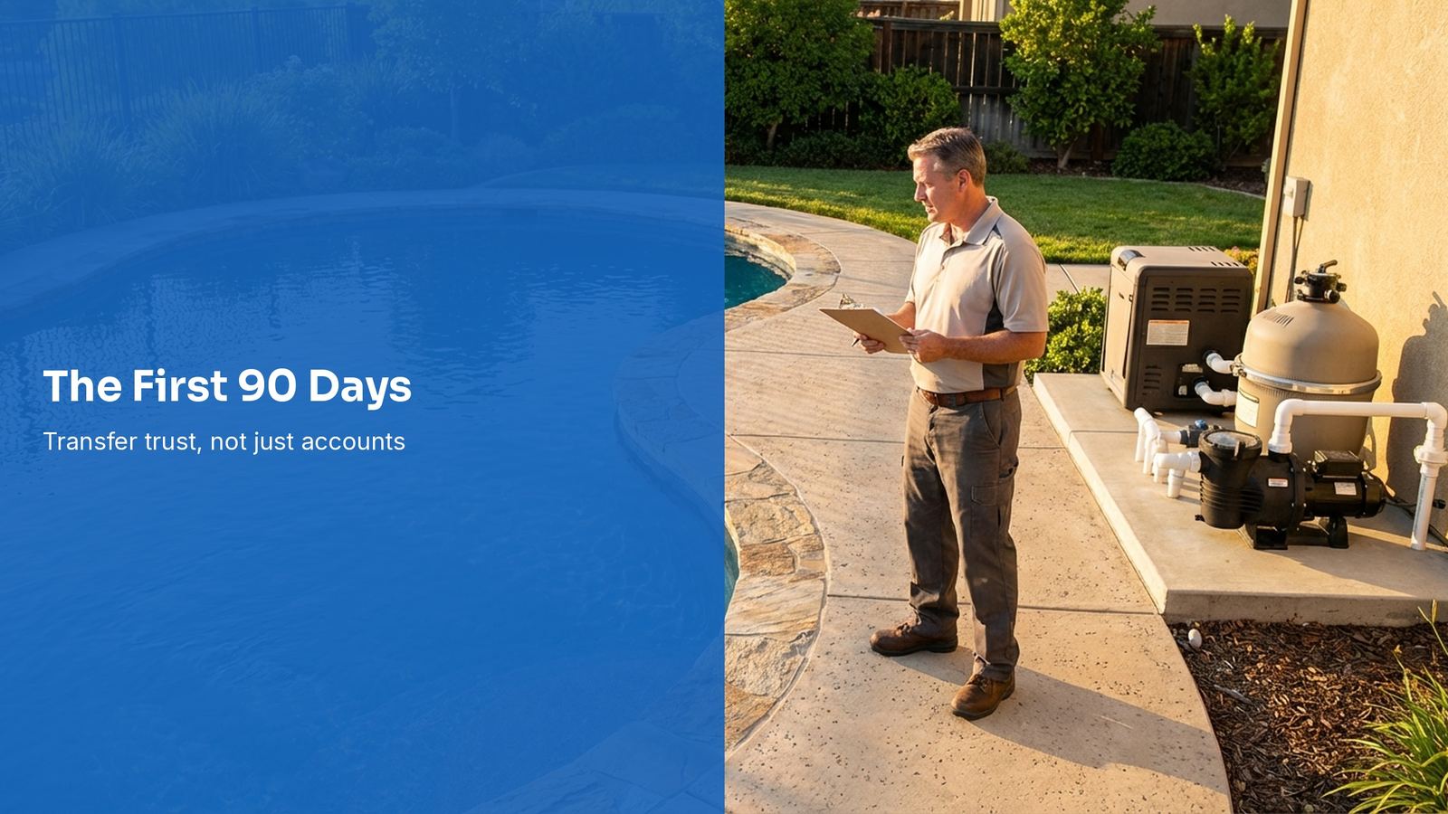 Pool Route Acquisition: A 90-Day Transition Plan