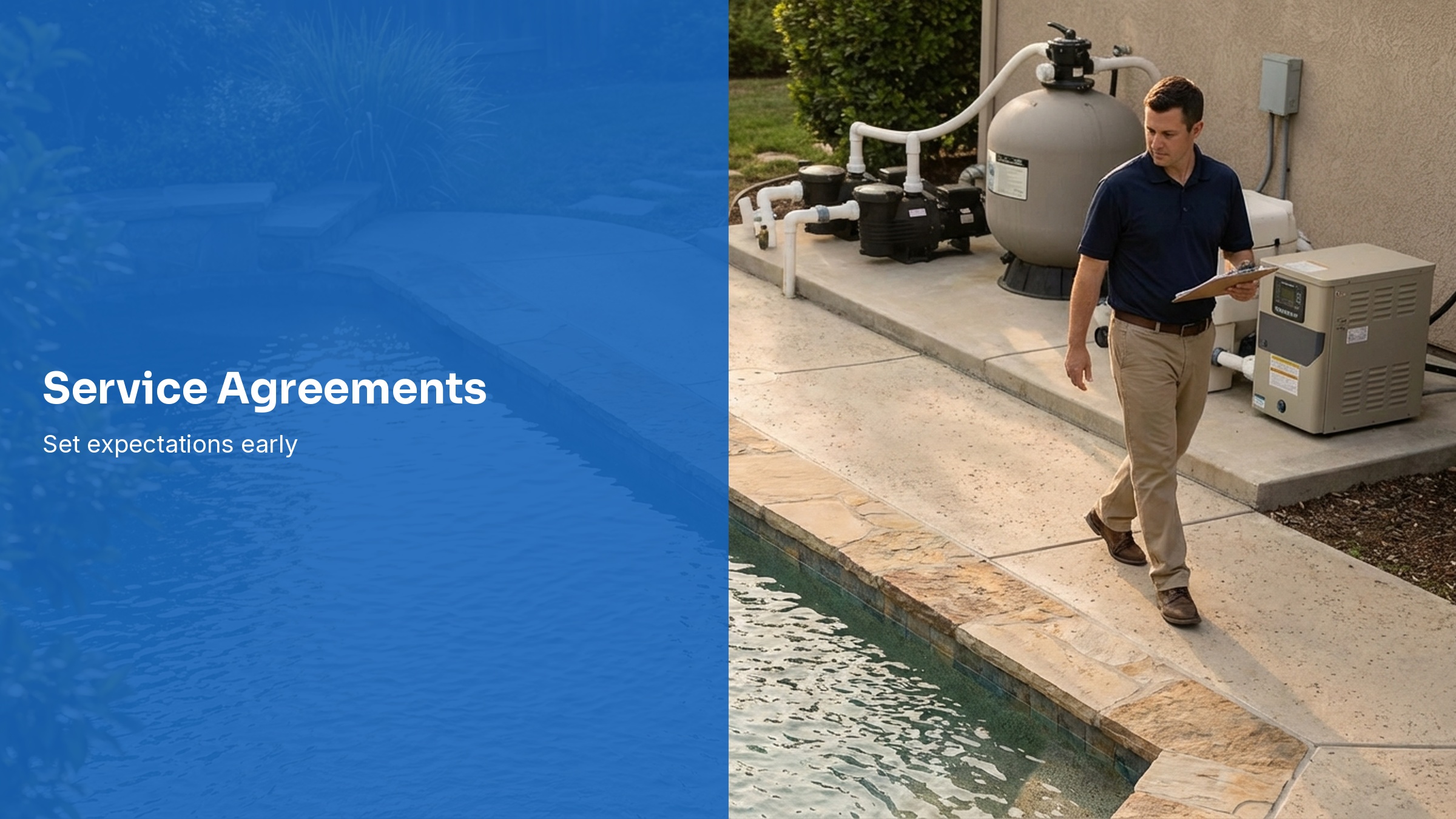Should Pool Service Companies Use Service Agreements?
