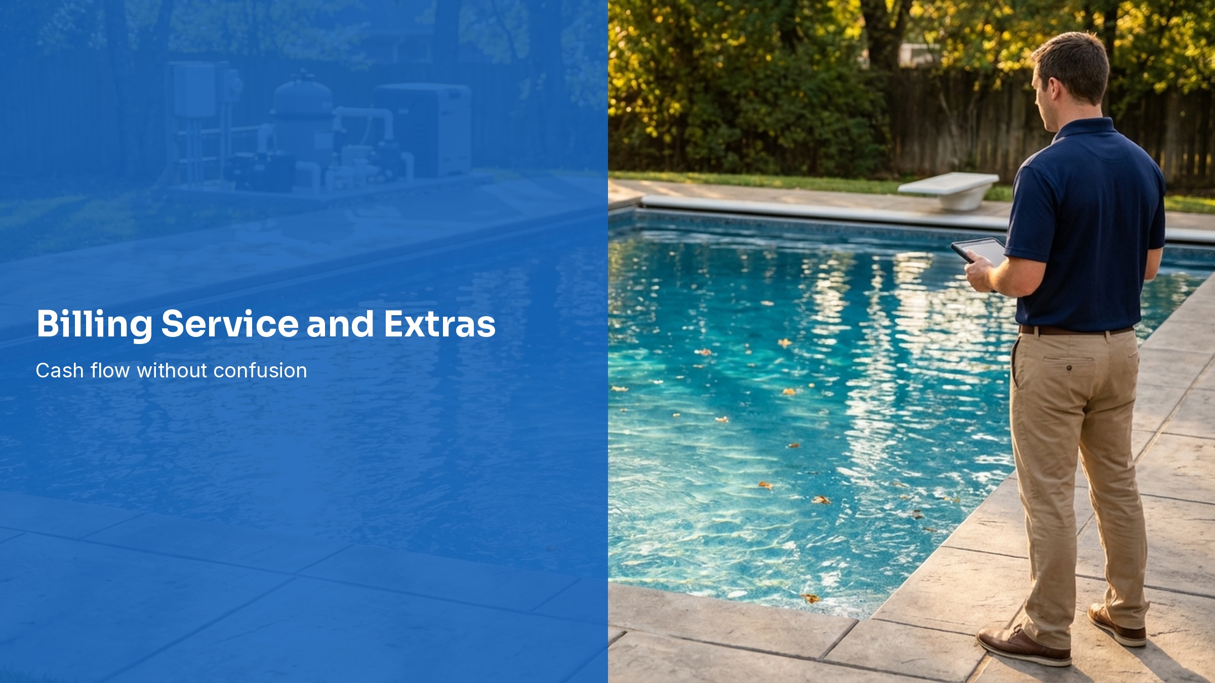 How Pool Service Companies Should Bill Monthly Service and Extras
