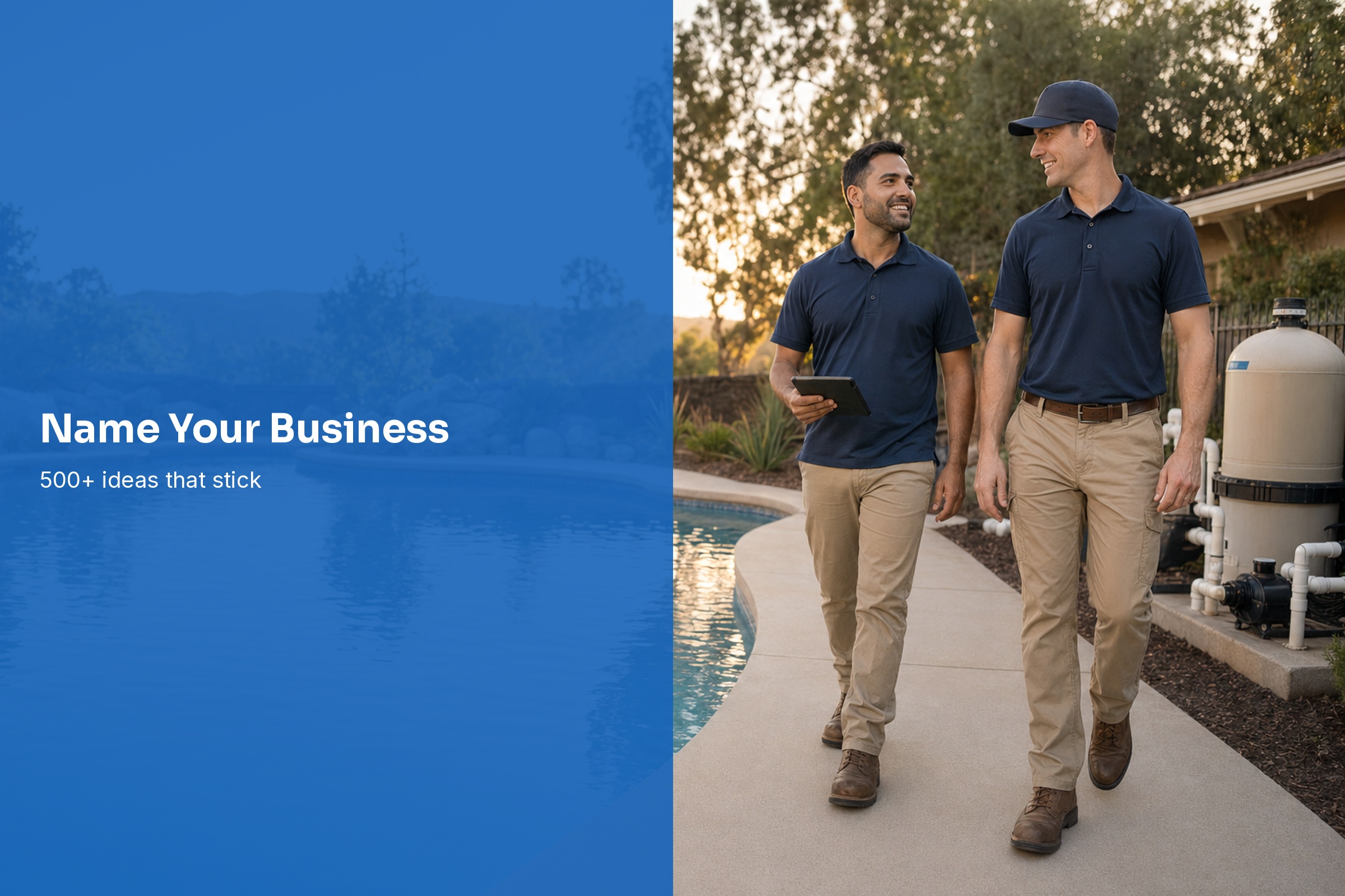 Pool service company name ideas