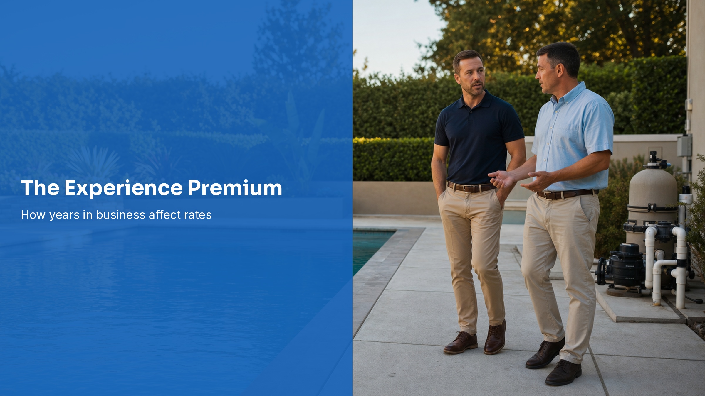 The Experience Premium: Pool Service Rate Data