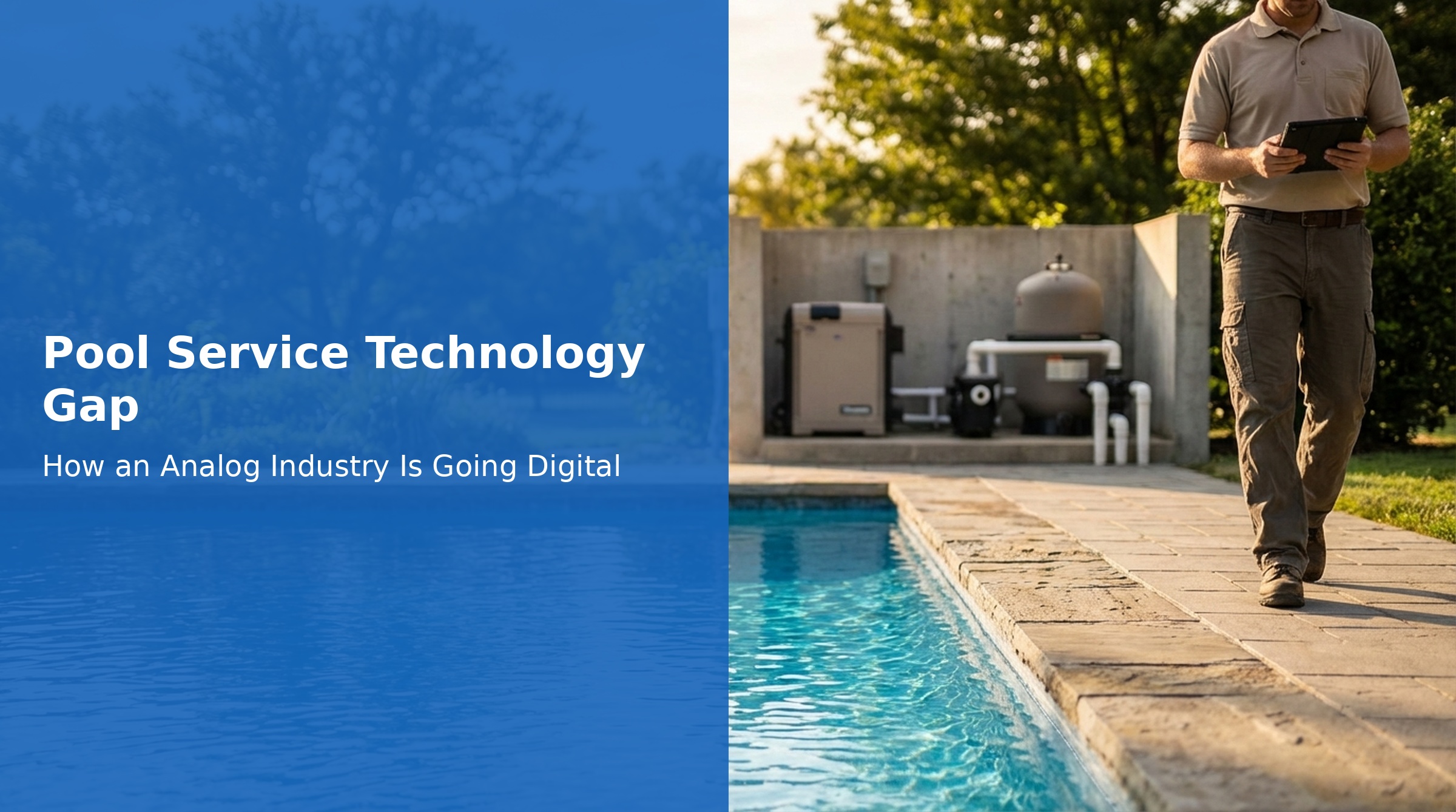 Pool Service Technology Gap