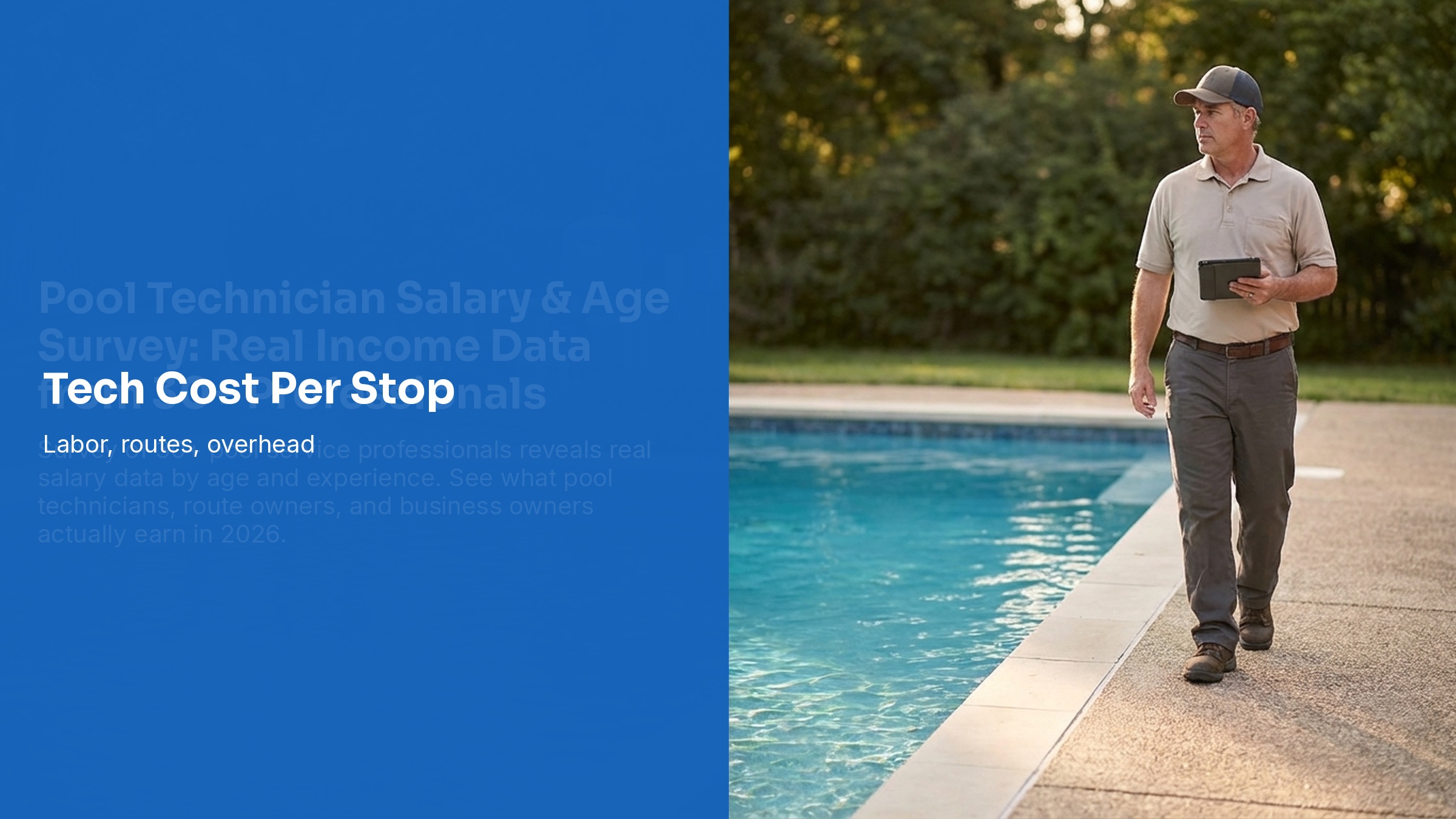 How Much Does a Pool Service Technician Cost Per Stop?
