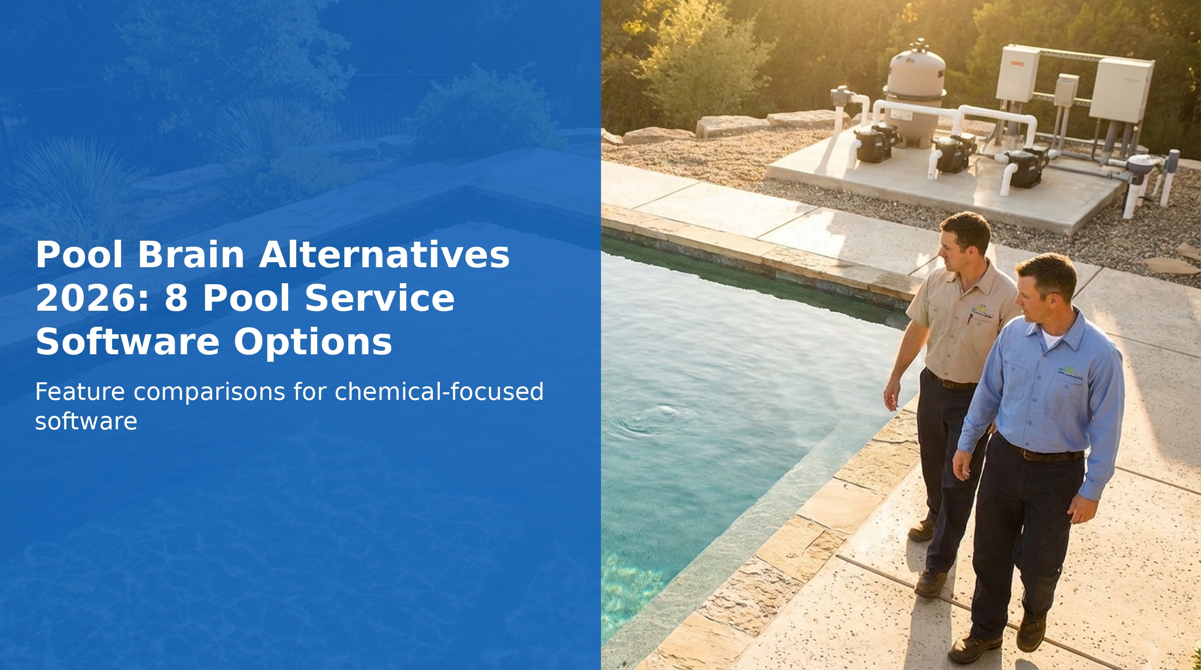 poolbrain alternatives - pool service software guide
