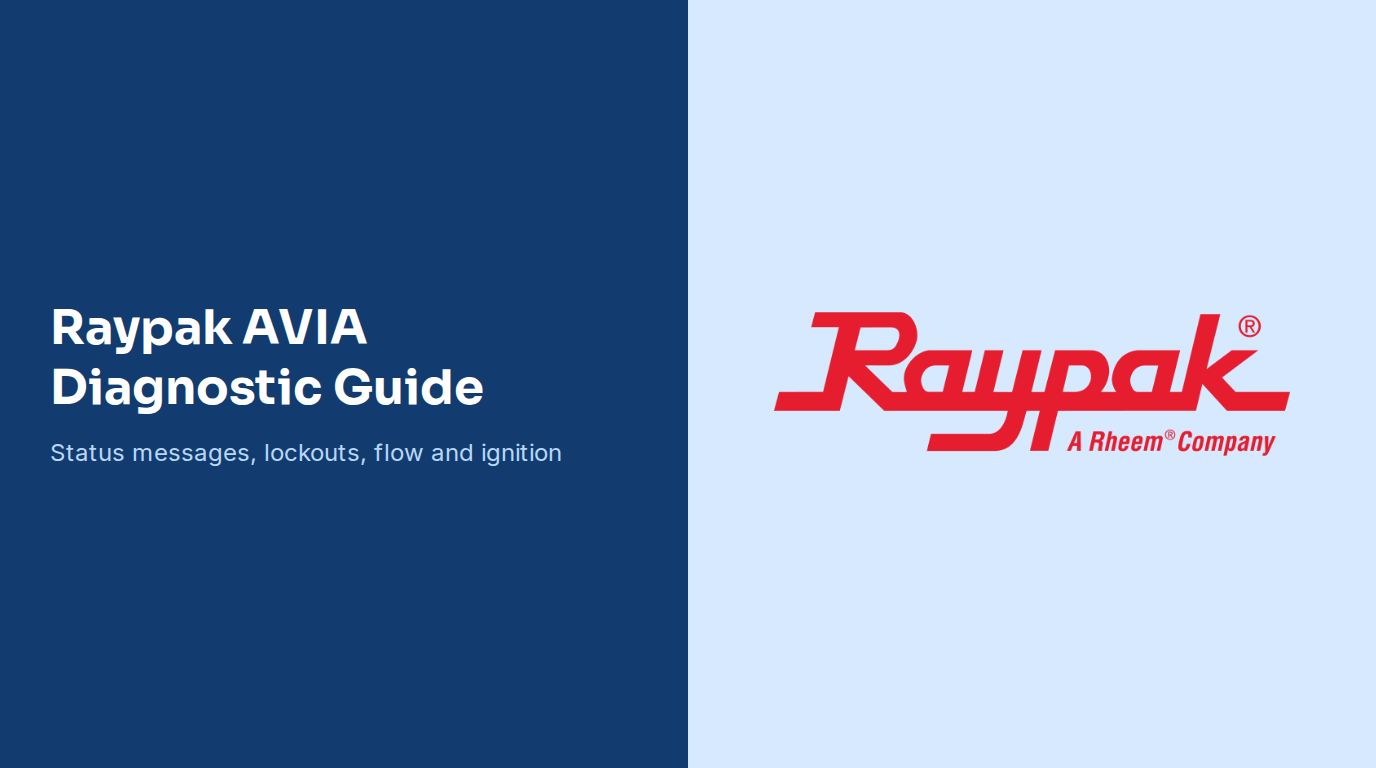Raypak AVIA Diagnostic Guide