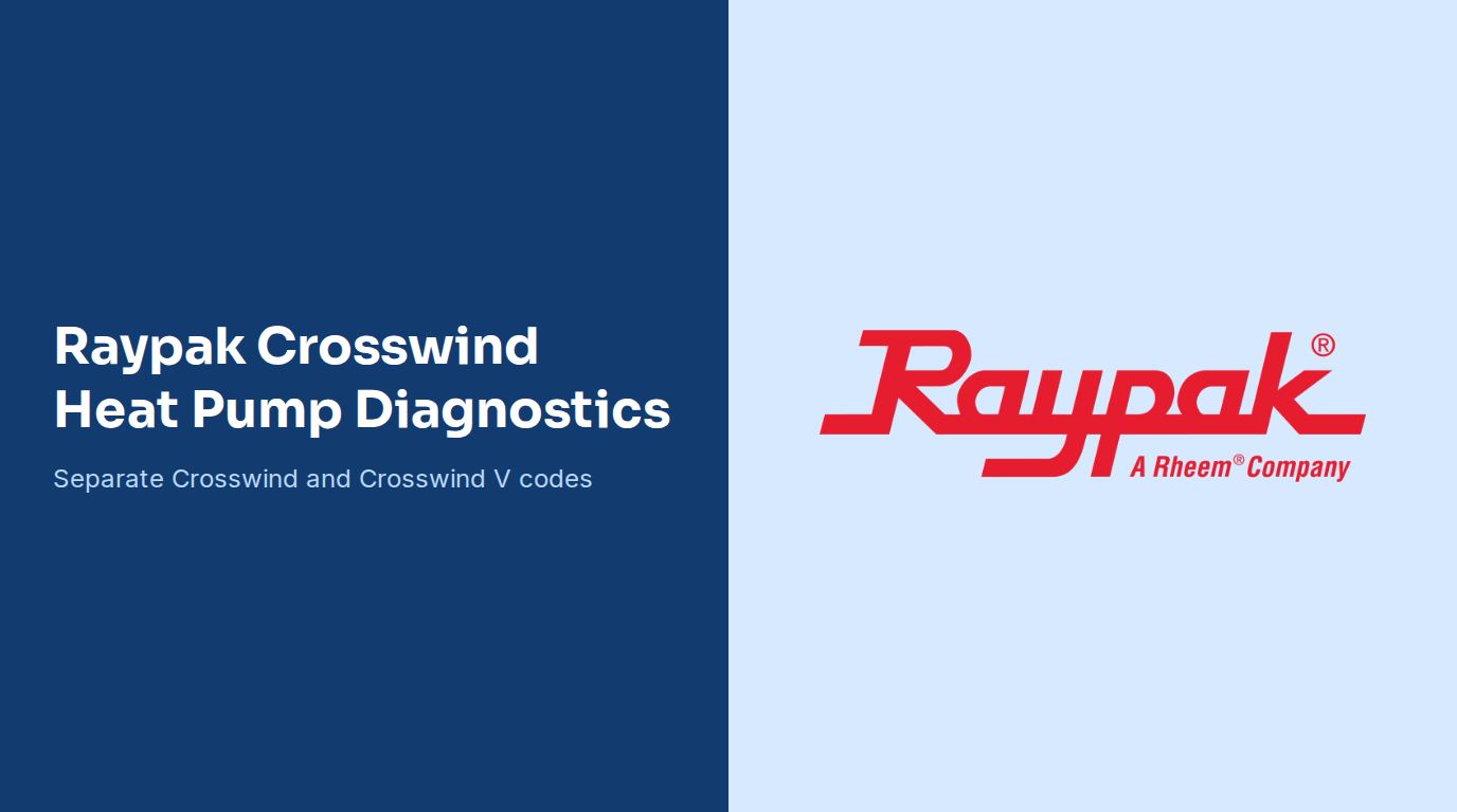 Raypak Crosswind Heat Pump Diagnostic Guide