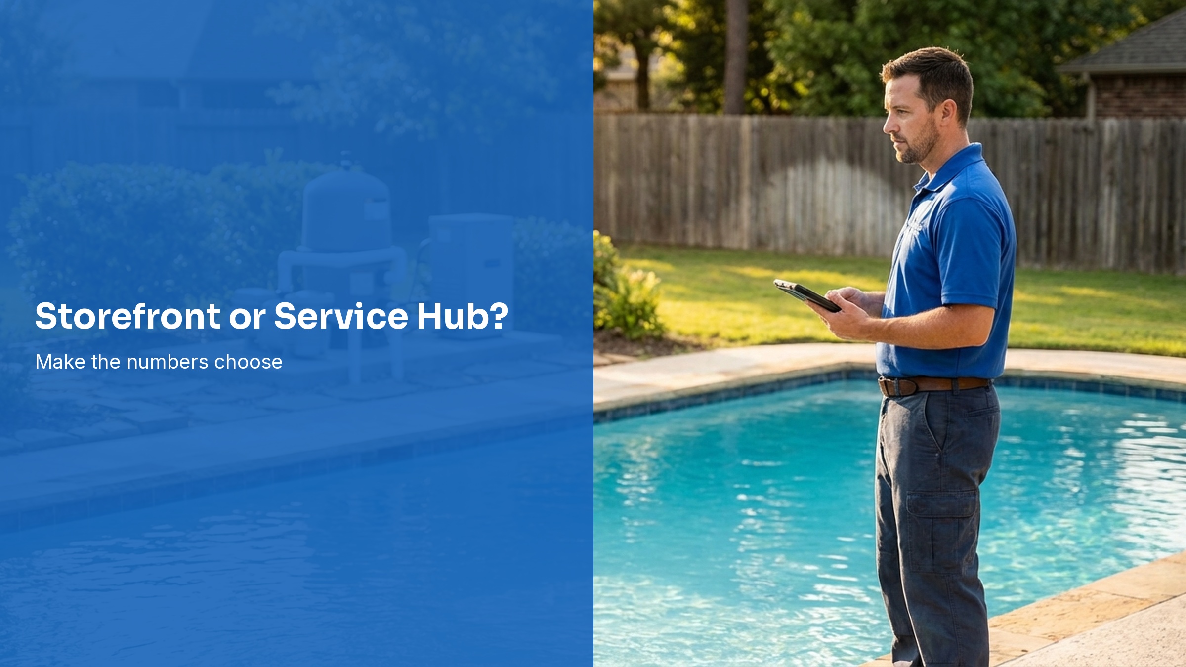 Should Your Pool Service Business Open a Store?