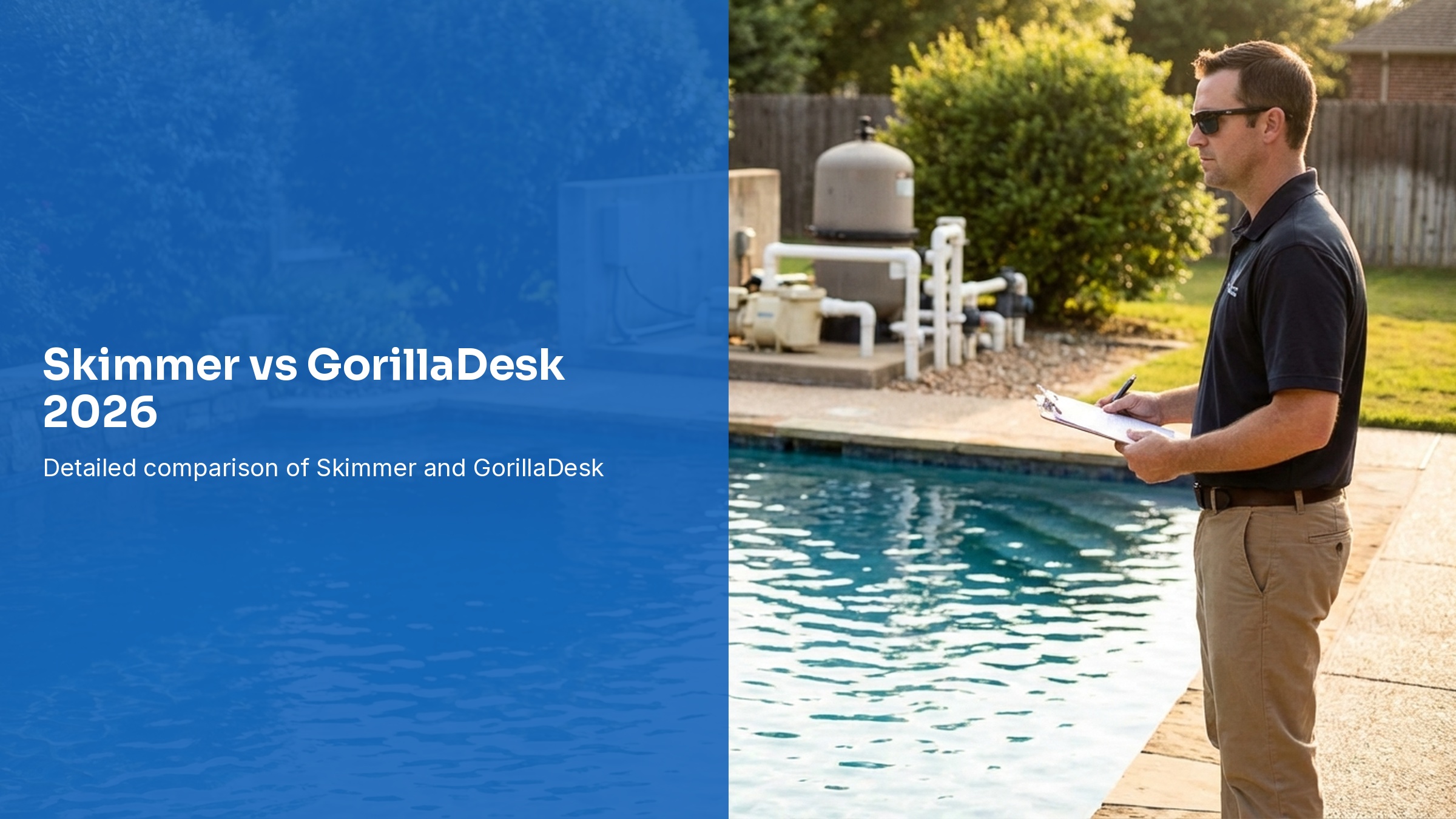 Skimmer vs GorillaDesk 2026: Pool Software Comparison