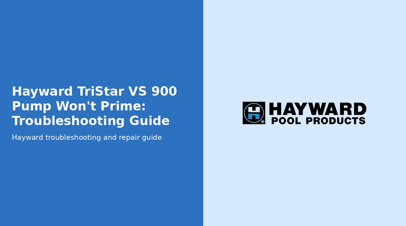 Tristar Vs 900 Pump Not Priming