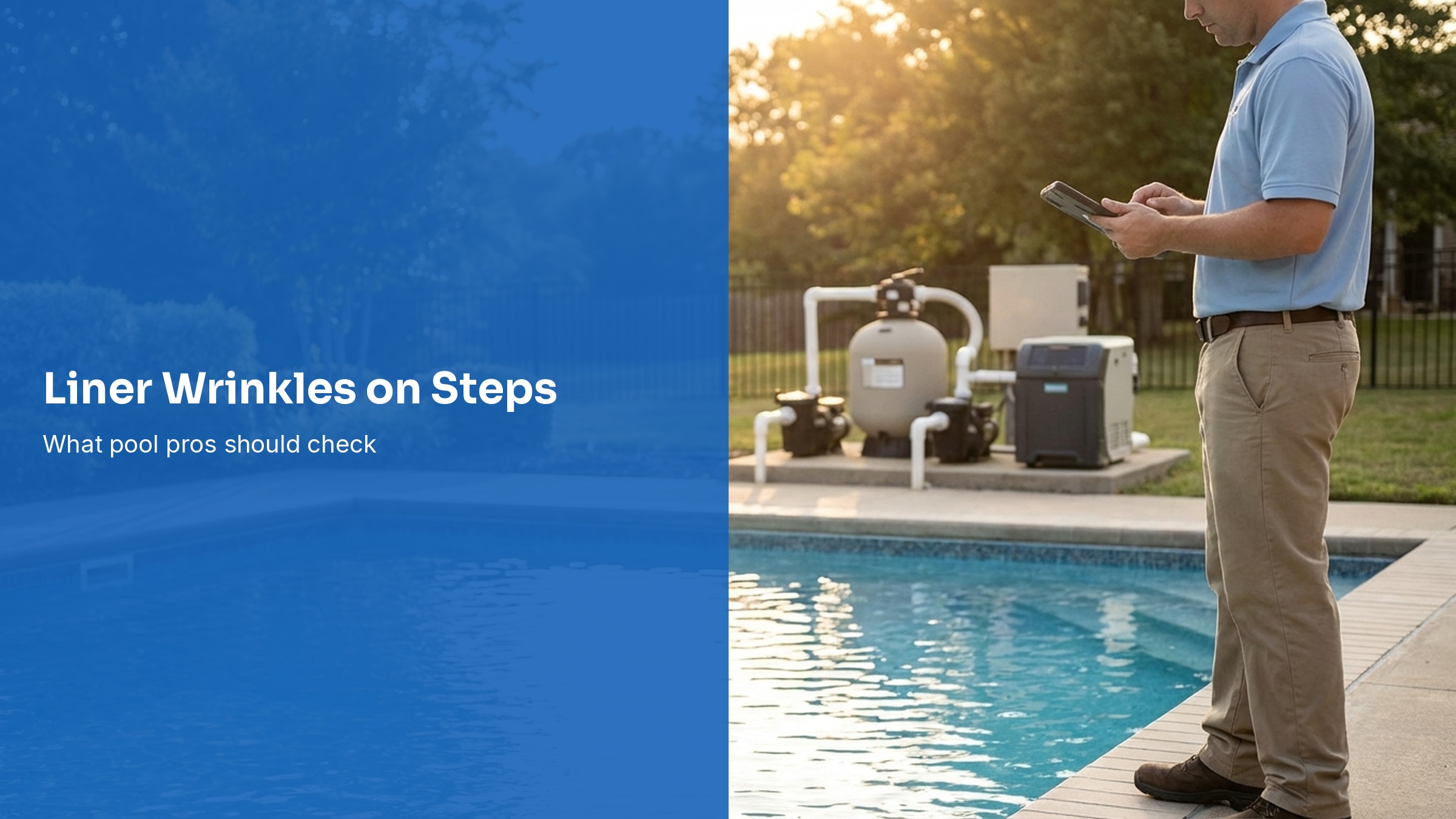 Vinyl Liner Wrinkles on Steps: What's Normal?