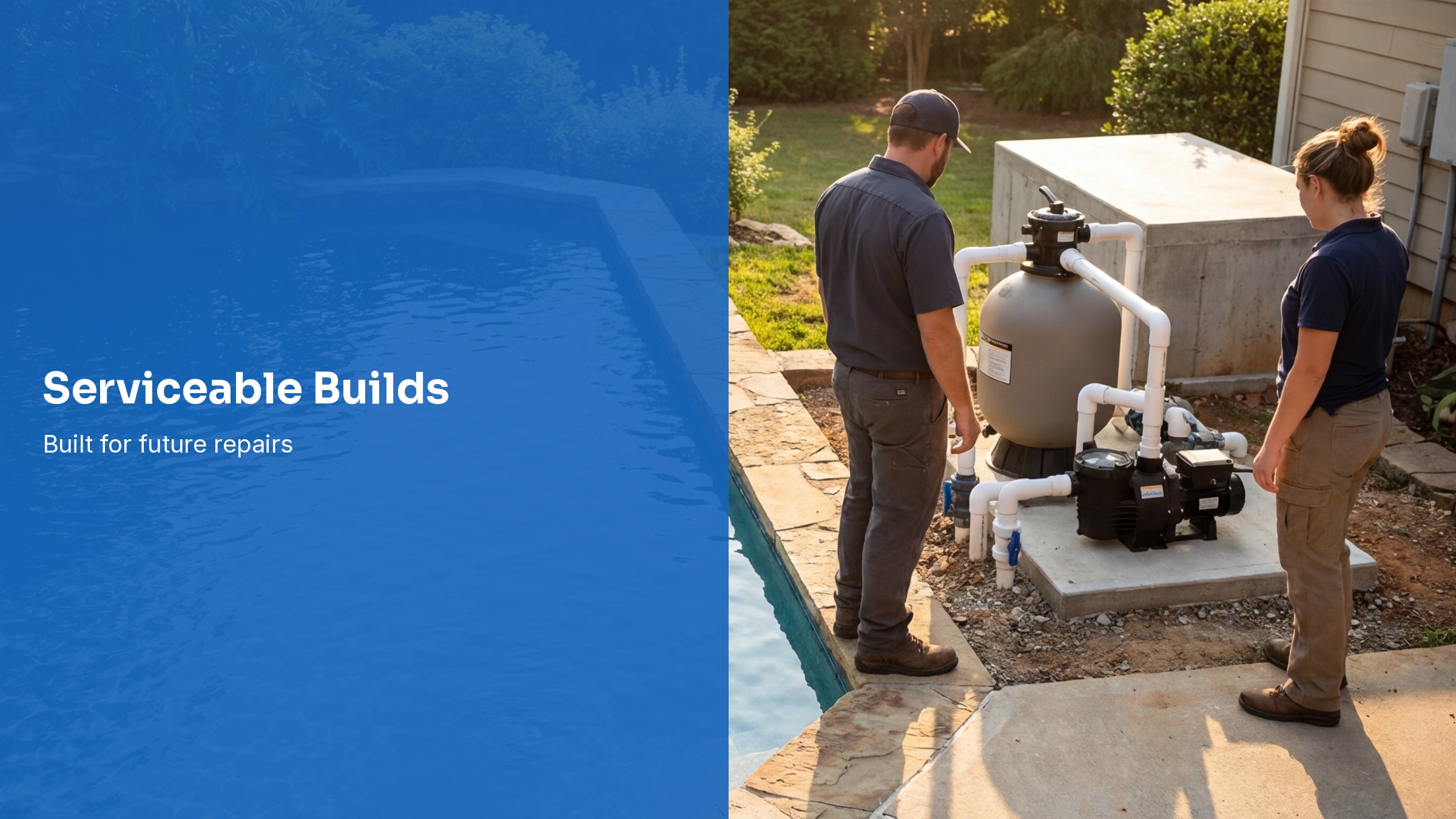 Why Pool Builders Need Service Experience