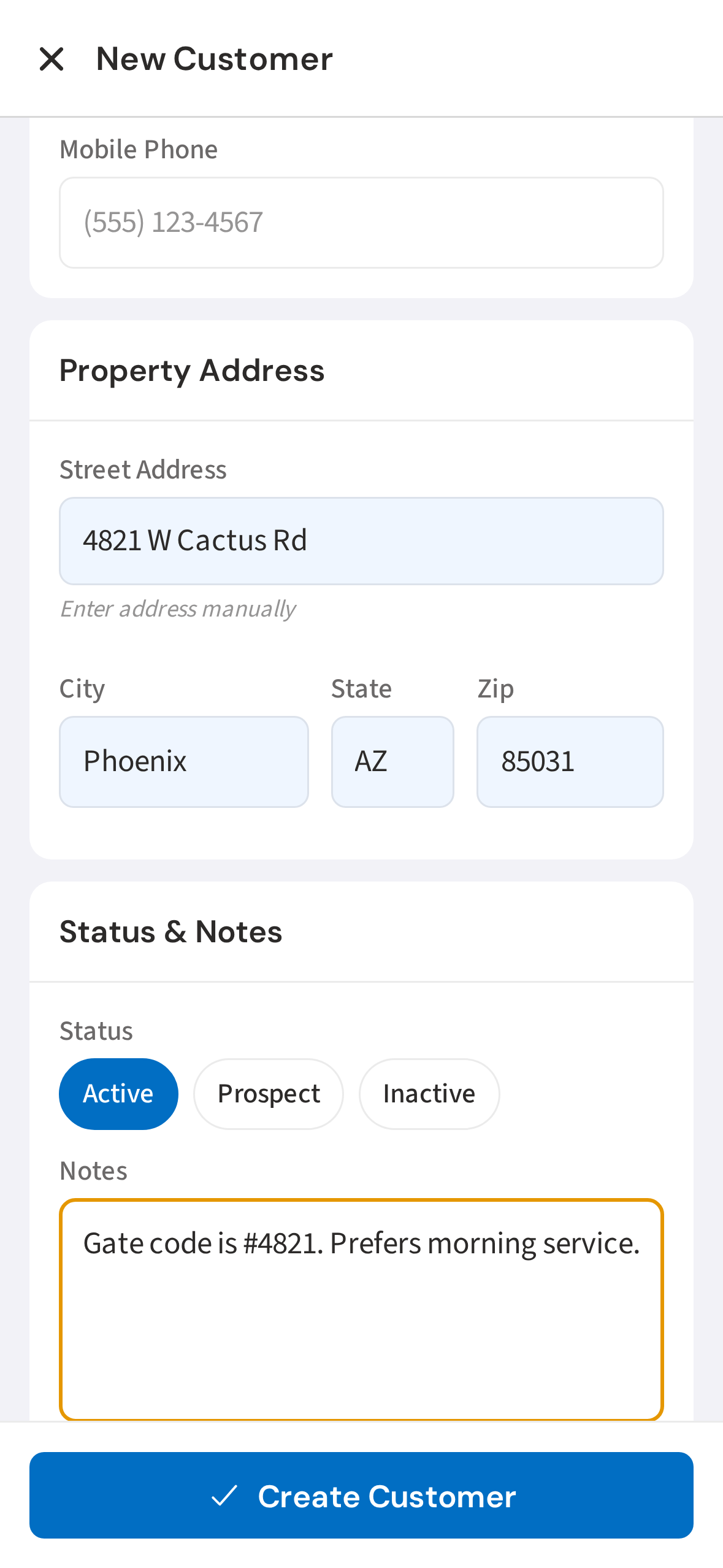 Add notes for your team