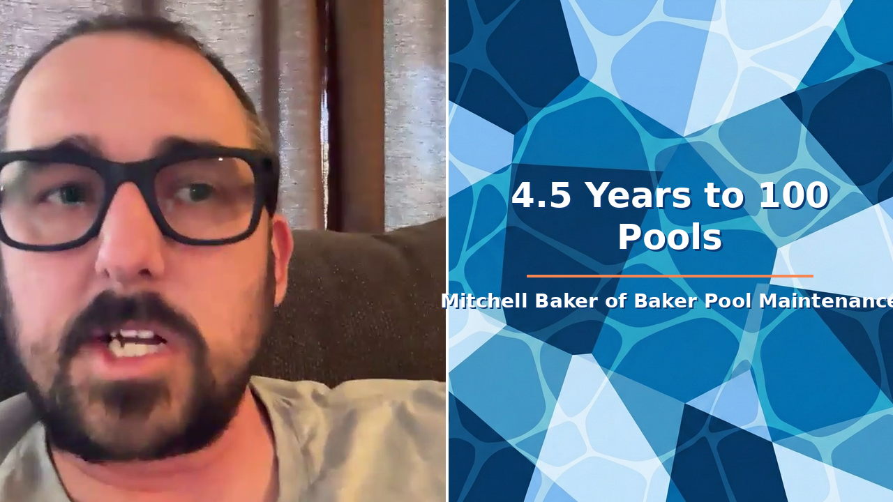 Mitchell Baker of Baker Pool Maintenance